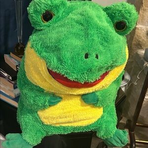 Green Frog Plush Toy Huge 22” Nanco
